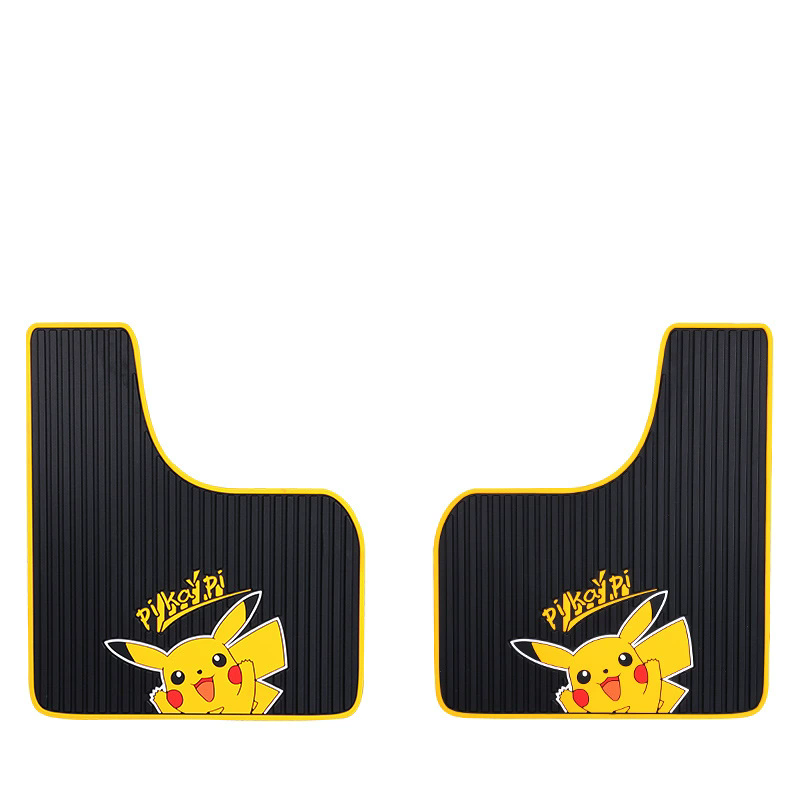 2PCS car mudguard universal rubber mudguard soft and collision free mud board splash proof car