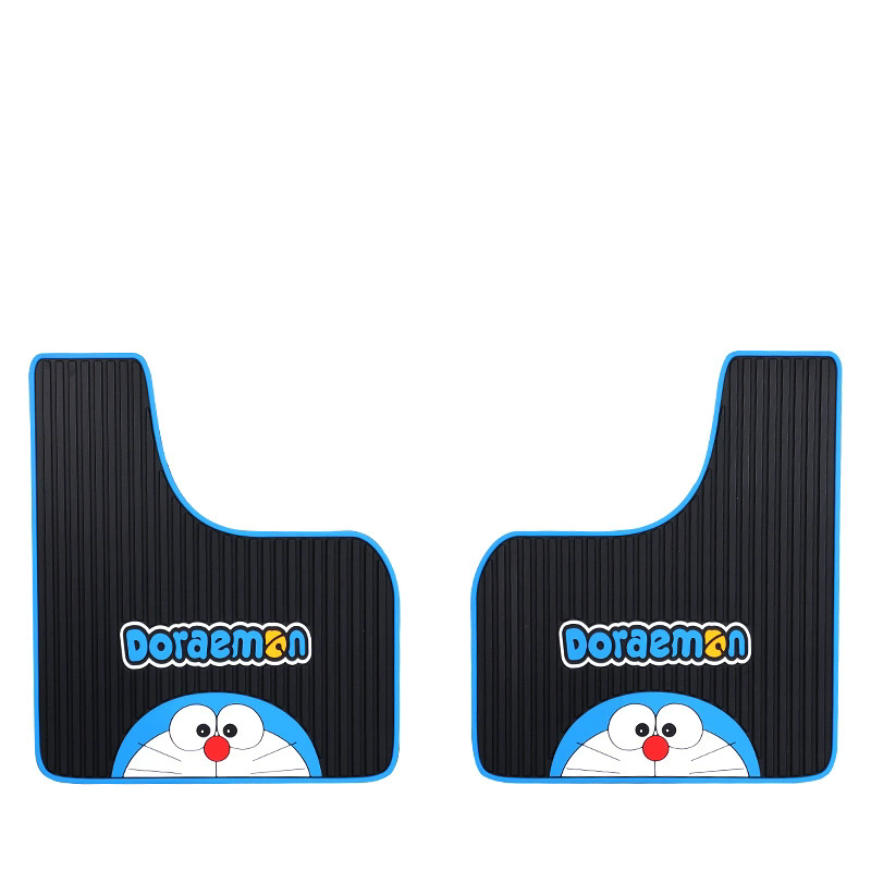 2PCS car mudguard universal rubber mudguard soft and collision free mud board splash proof car