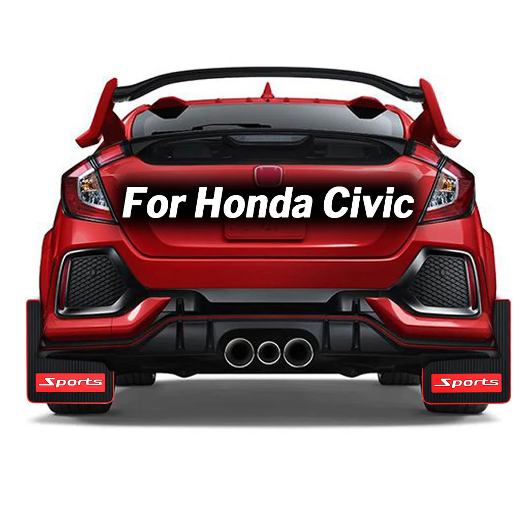 2PCS car mudguard universal rubber mudguard soft and collision free mud board splash proof car