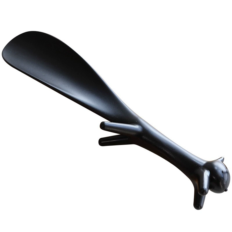 1PCShoe Accessory Tool Squirrel Shoe Horn Long Handled Shoehorn for Men Women Kids Seniors Shaped Shoe Puller Slip-on Aid Lifter