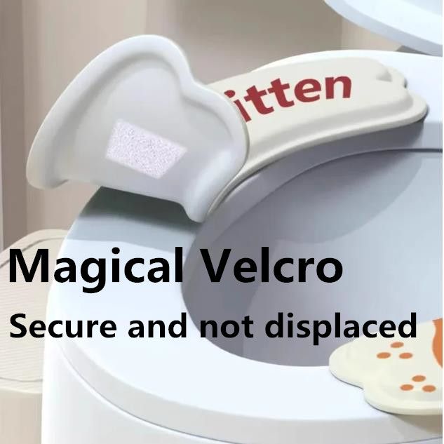 1Pair  Cartoon Toilet Seat Cover Mat Warm Soft Toilet Cover Seat Lid Pad Bathroom Closestool Protector Bathroom Accessories Set