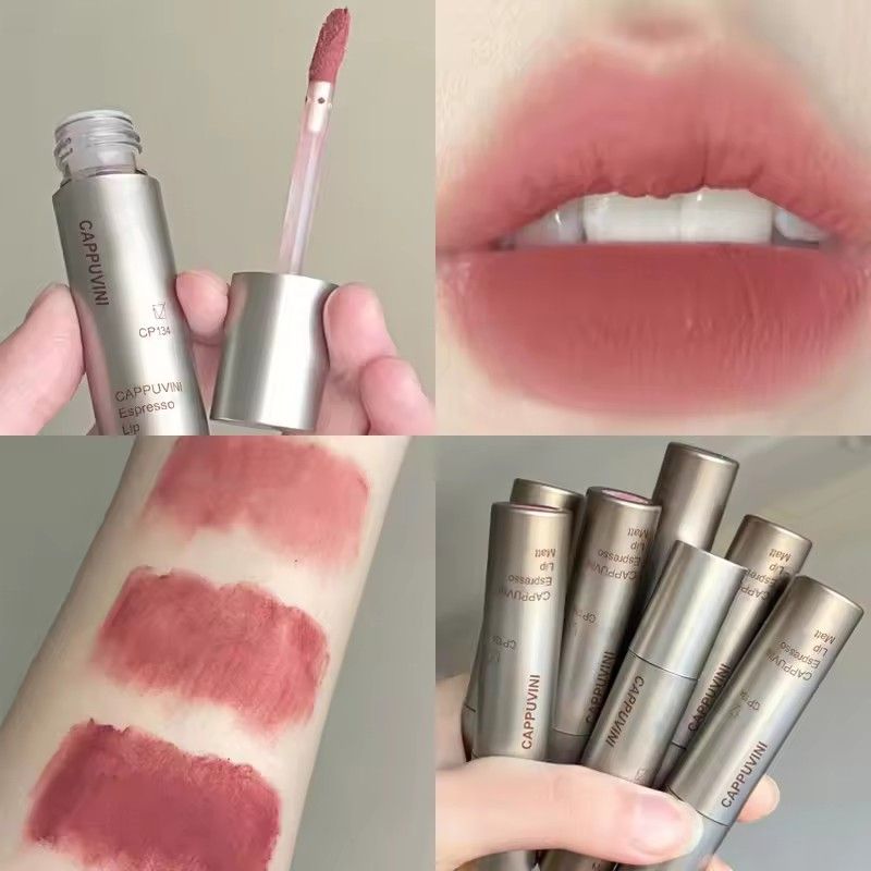 1PC Single layer velvet concentrated lip gloss, affordable makeup, bare lipstick, concentrated lip mud, soft mist texture