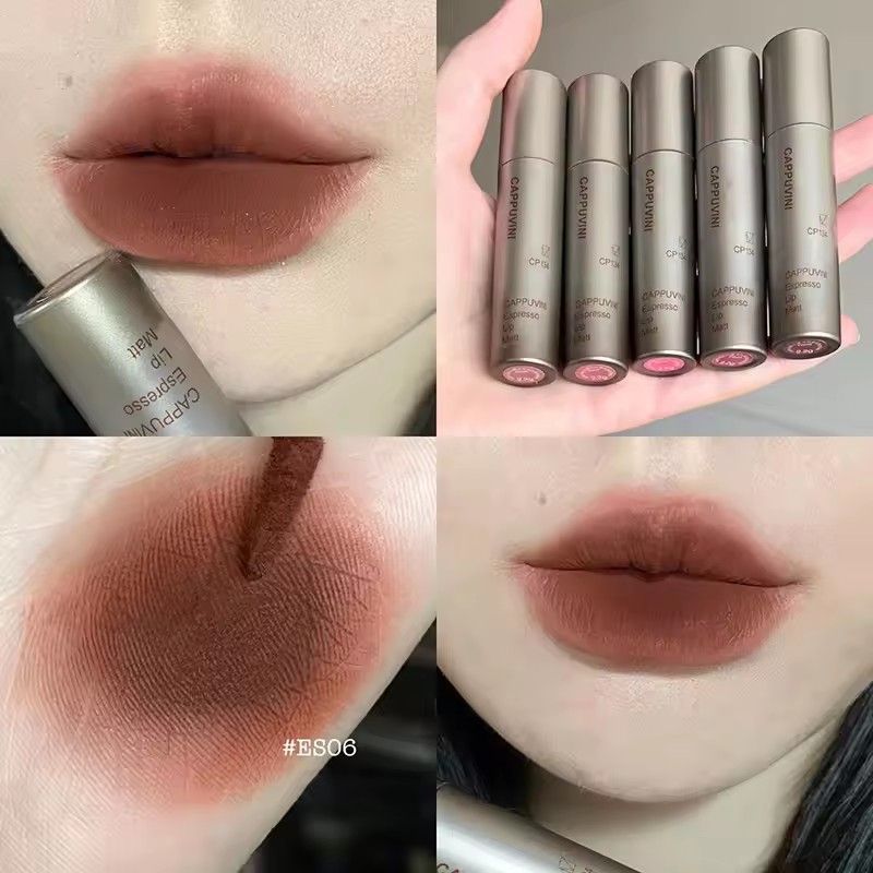 1PC Single layer velvet concentrated lip gloss, affordable makeup, bare lipstick, concentrated lip mud, soft mist texture view 8