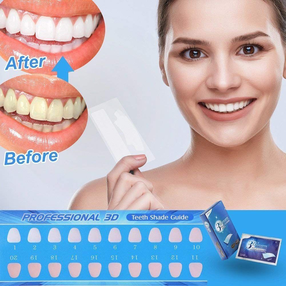 Tooth Whitening Dry Tooth Paste Bleaching Tooth Sticky Gel Whitening Strip High Elastic Oral Care Hygiene