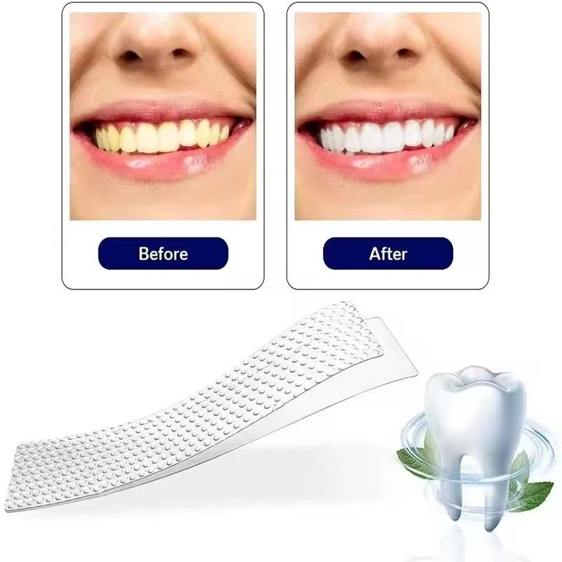 Tooth Whitening Dry Tooth Paste Bleaching Tooth Sticky Gel Whitening Strip High Elastic Oral Care Hygiene