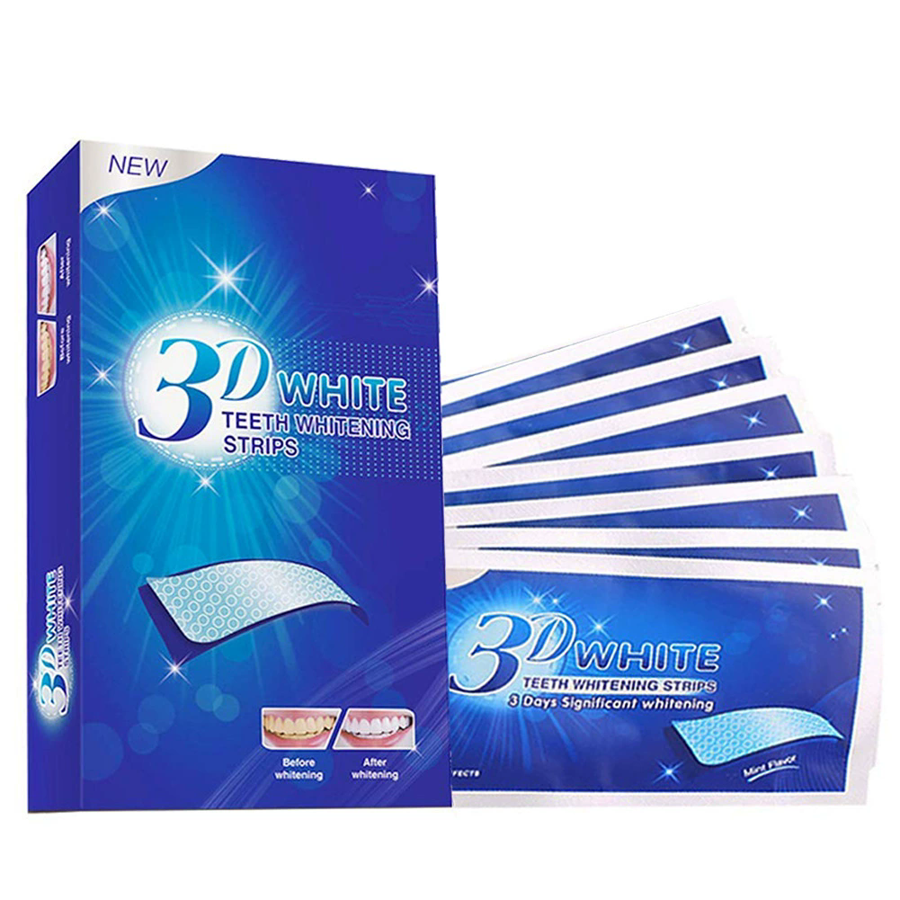 Tooth Whitening Dry Tooth Paste Bleaching Tooth Sticky Gel Whitening Strip High Elastic Oral Care Hygiene