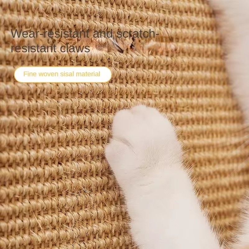 1PC   Scratcher Sisal Hemp Board Wall Pad Furniture Protective Scratching Post For Cat Paw Training
