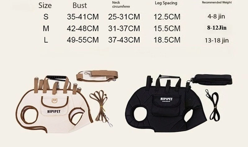 1PC   Hands Free Cat Dog Carrier Backpack Portable Breathable Outdoor Pet Bag Crossbody Travel Carrier with Ventilated Pet Space