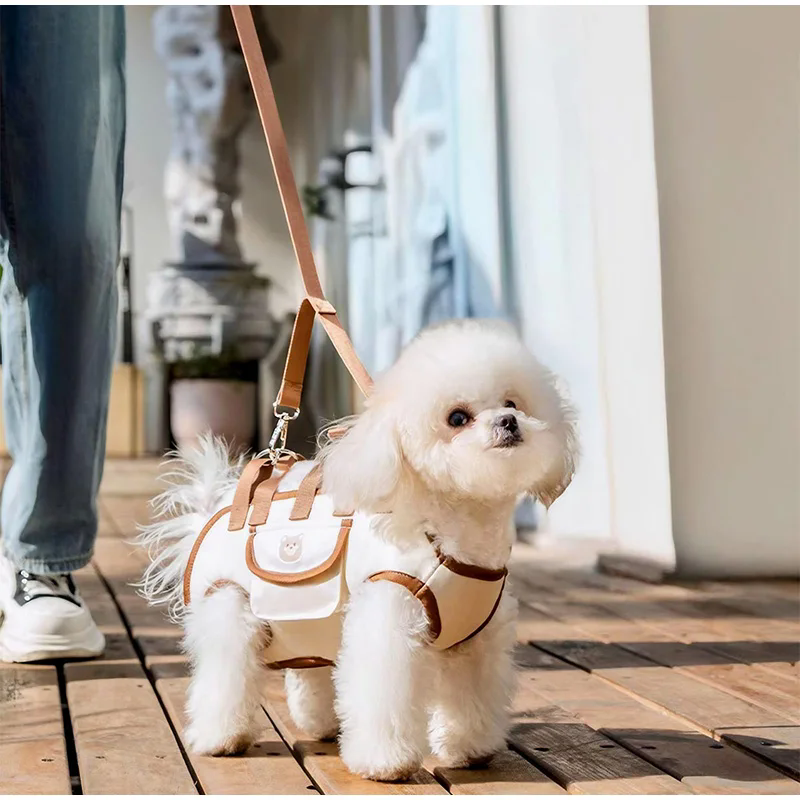 1PC   Hands Free Cat Dog Carrier Backpack Portable Breathable Outdoor Pet Bag Crossbody Travel Carrier with Ventilated Pet Space