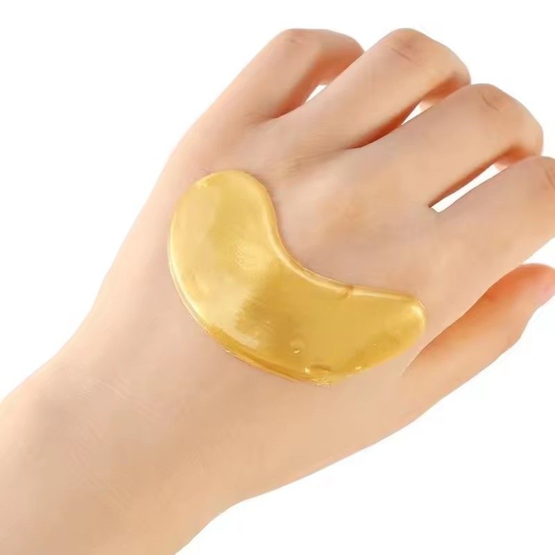10 Pcs Crystal Collagen Gold Eye Mask Anti-Aging Dark Circles Acne Beauty Patches for Eye Skin Care Korean Cosmetics