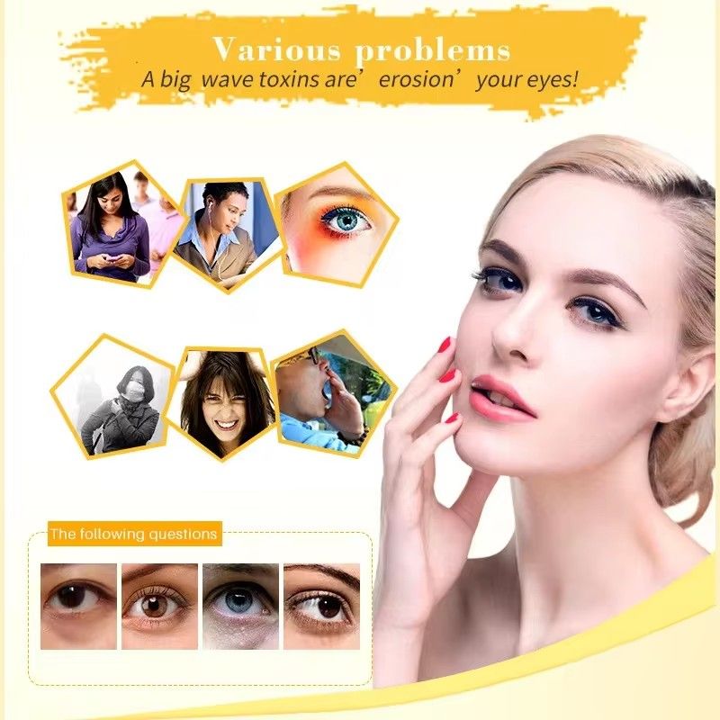 10 Pcs Crystal Collagen Gold Eye Mask Anti-Aging Dark Circles Acne Beauty Patches for Eye Skin Care Korean Cosmetics