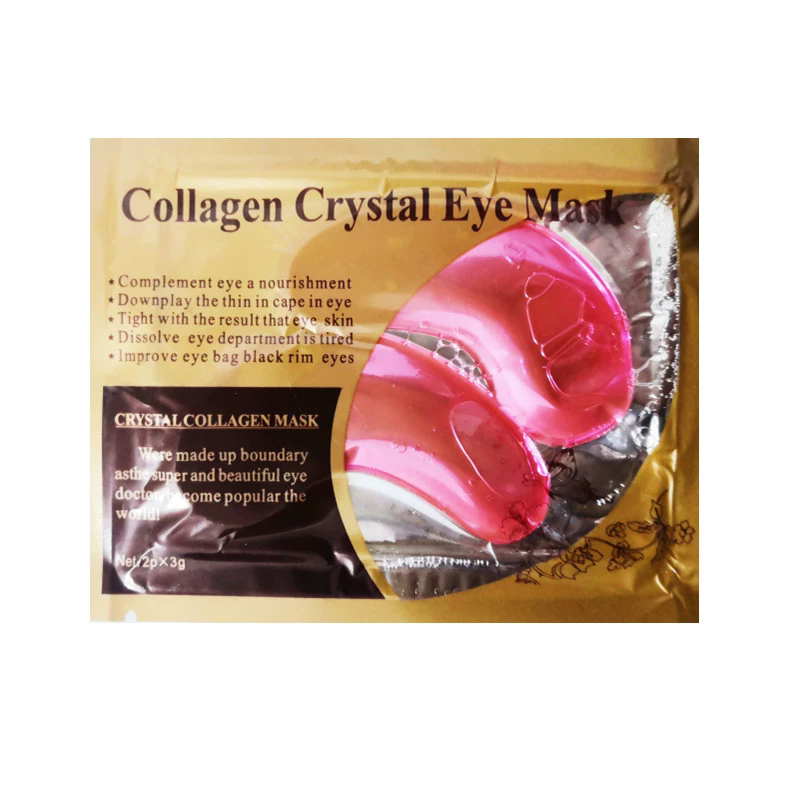 10 Pcs Crystal Collagen Gold Eye Mask Anti-Aging Dark Circles Acne Beauty Patches for Eye Skin Care Korean Cosmetics