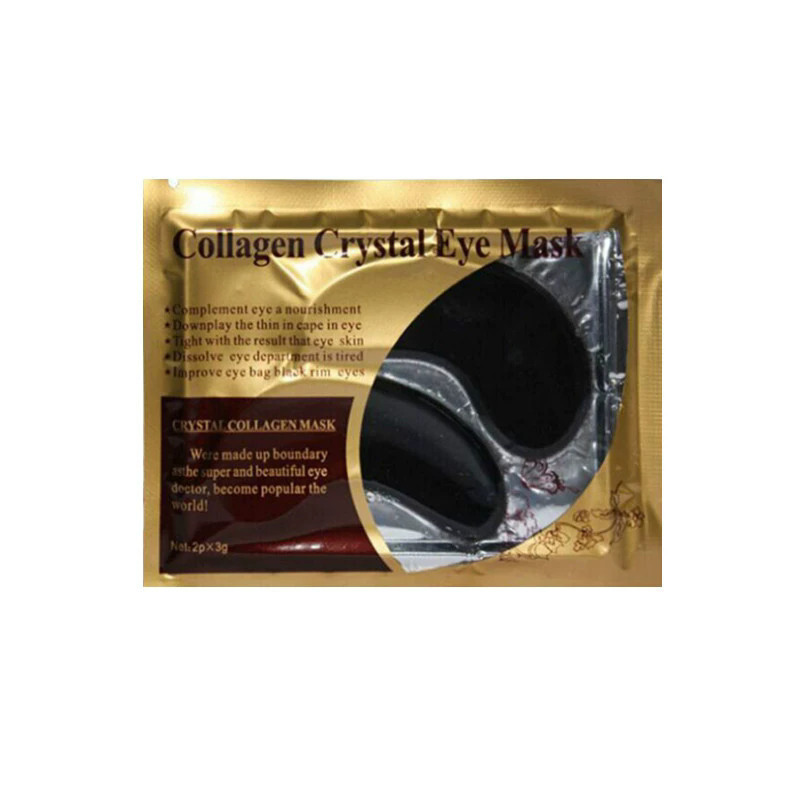 10 Pcs Crystal Collagen Gold Eye Mask Anti-Aging Dark Circles Acne Beauty Patches for Eye Skin Care Korean Cosmetics