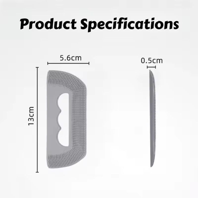 1Pc Pet Hair Remover for Car Interior Reusable Rubber Sheet Lint Removal Tool for Carpet Rug Couch Auto Detailing Furniture