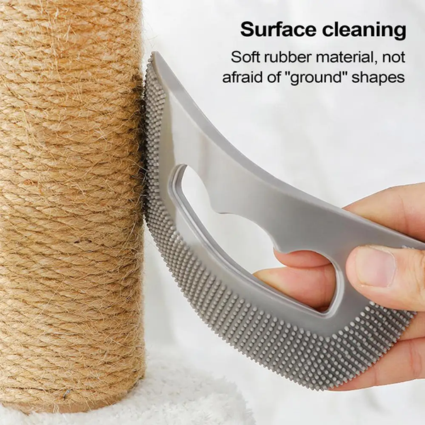 1Pc Pet Hair Remover for Car Interior Reusable Rubber Sheet Lint Removal Tool for Carpet Rug Couch Auto Detailing Furniture