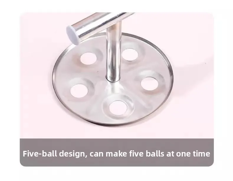1PC  Stainless steel meat press manual multifunctional production tool, householdKitchen Manual Mold
