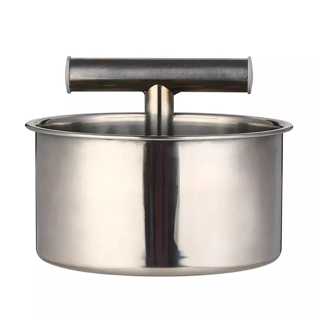 1PC  Stainless steel meat press manual multifunctional production tool, householdKitchen Manual Mold