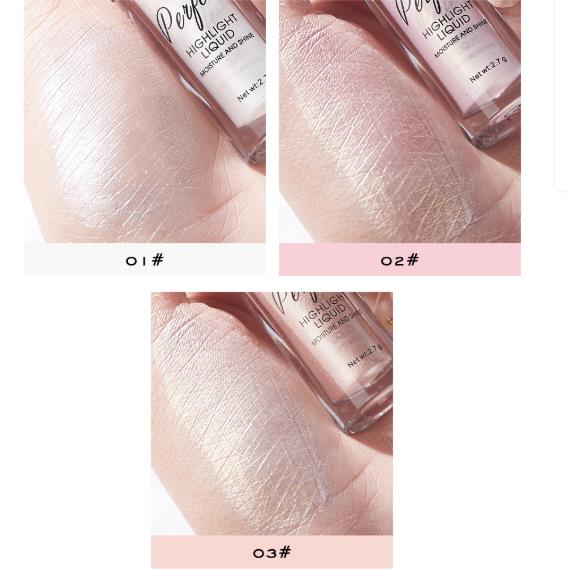 1PC  Liquid Highlighter Face Contouring Pearlescent Makeup Brightener Bronzer Glow Body Face Contour Shimmer Cosmetics