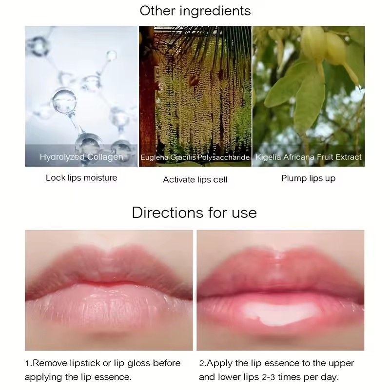 1PC   Lasting Moisturizing Lip Plumper Plumping Lip Gloss Mineral Oil Lips Extreme Volume Nutritious Lips Enhancer Liquid Makeup view 7