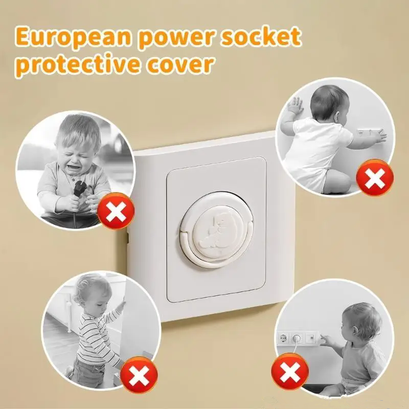 5PCS baby electrical safety socket protection cover British standard electrical socket protection cover