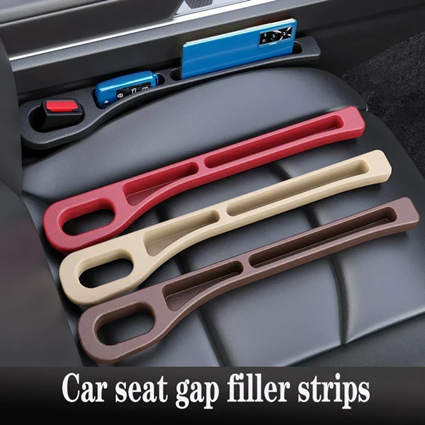 2PCS   Pair Universal Car Seat Gap Plug Strip Side Seam Car Gap Filler Leak Proof Seat Gap Storage Organizer Interior Decoration