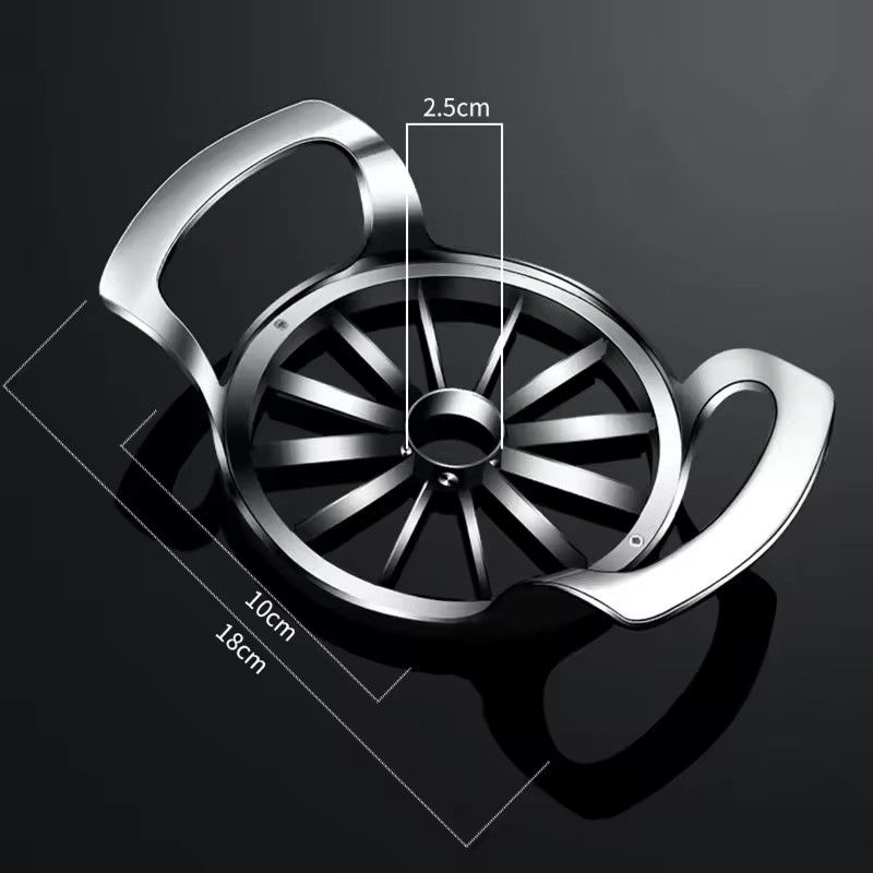 1PC   8/12 Blades Apple Slicer Corer Machine Stainless Steel Fruits Vegetables Divider Time Saving Zinc Alloy for Home Kitchen