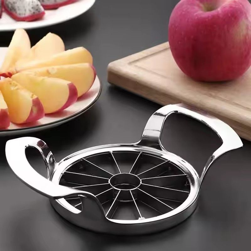 1PC   8/12 Blades Apple Slicer Corer Machine Stainless Steel Fruits Vegetables Divider Time Saving Zinc Alloy for Home Kitchen