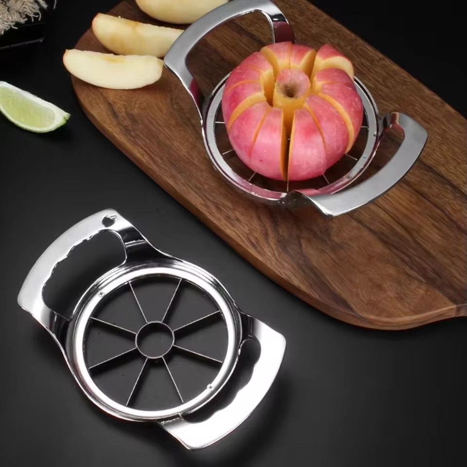 1PC   8/12 Blades Apple Slicer Corer Machine Stainless Steel Fruits Vegetables Divider Time Saving Zinc Alloy for Home Kitchen