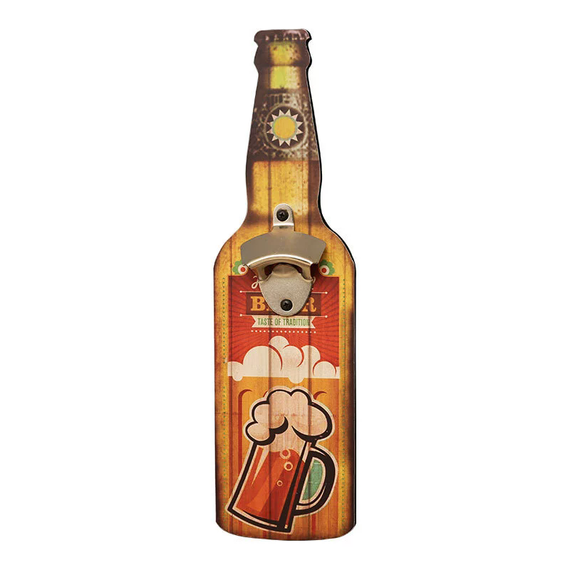 1PC  Bottle openerRestaurant Wall Decorations Hotel Bar Shop Snacks Barbecue Shop Wall Personalized Pendants Wall Decorations
