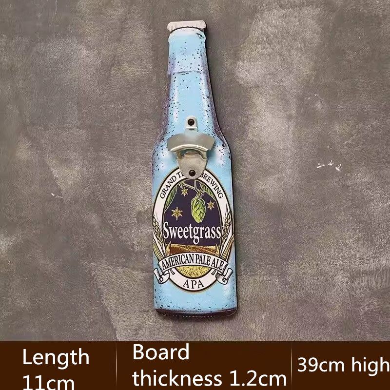 1PC  Bottle openerRestaurant Wall Decorations Hotel Bar Shop Snacks Barbecue Shop Wall Personalized Pendants Wall Decorations