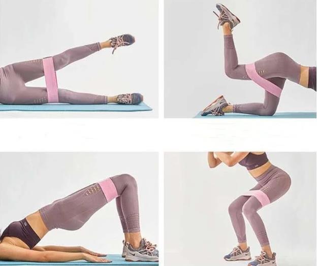 1PC  Resistance Hip Booty Bands Glute Thigh Elastic Workout Bands Squat Circle Stretch Fitness Strips Loops Yoga Gym Equipment
