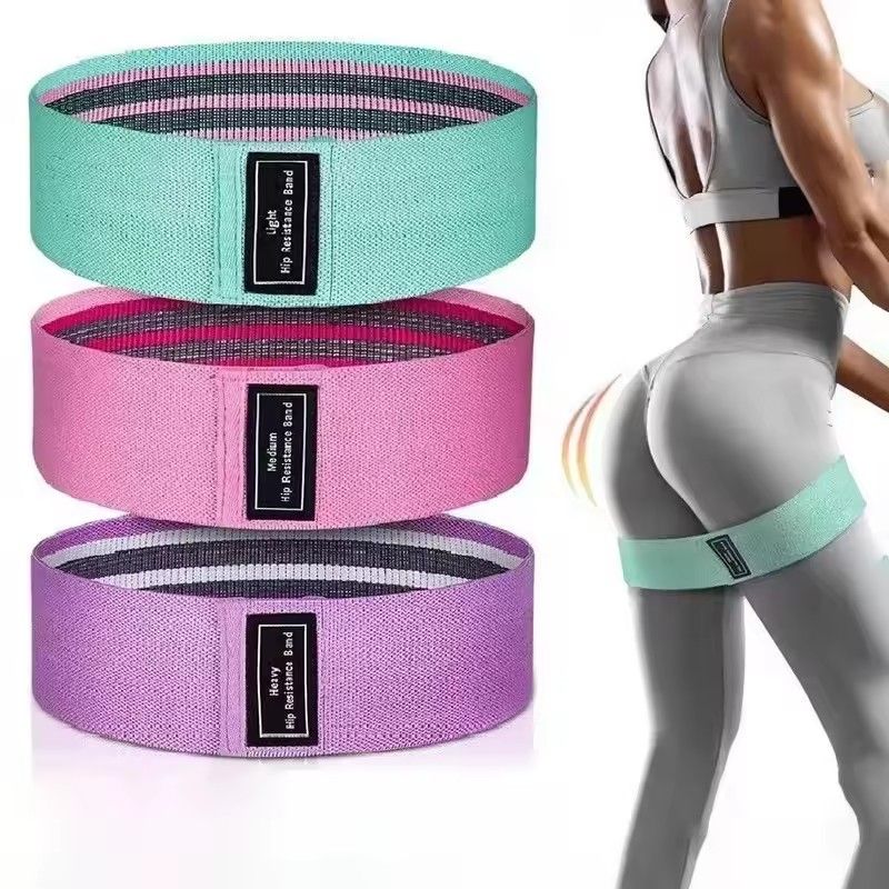 1PC  Resistance Hip Booty Bands Glute Thigh Elastic Workout Bands Squat Circle Stretch Fitness Strips Loops Yoga Gym Equipment