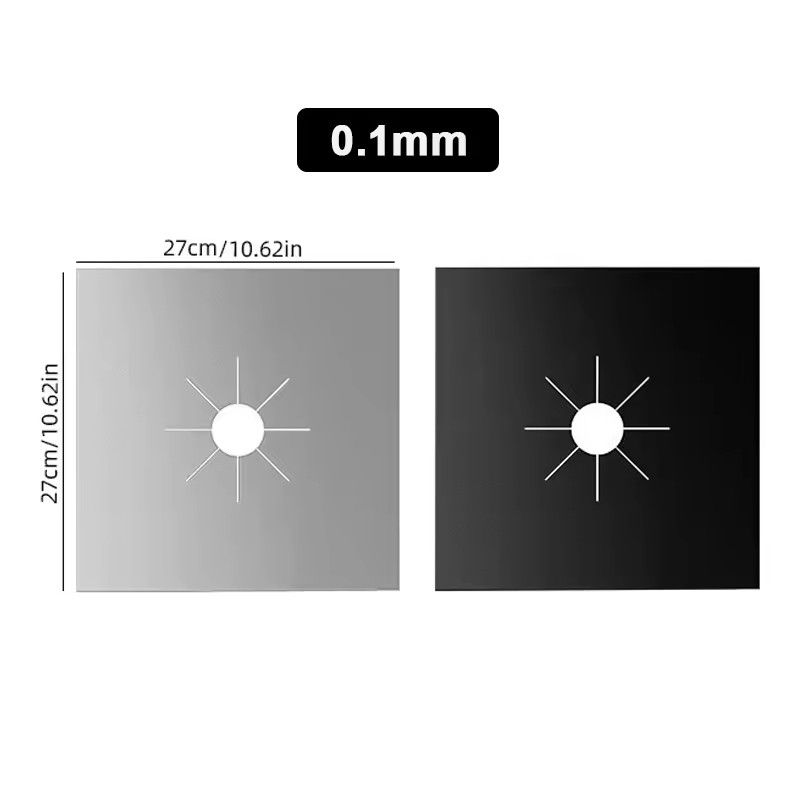 4PCS/set Clean Mat Pad Gas Stove Protectors Cooker Cover Liner Gas Stove Stovetop Protector for Kitchen Cookware Accessories