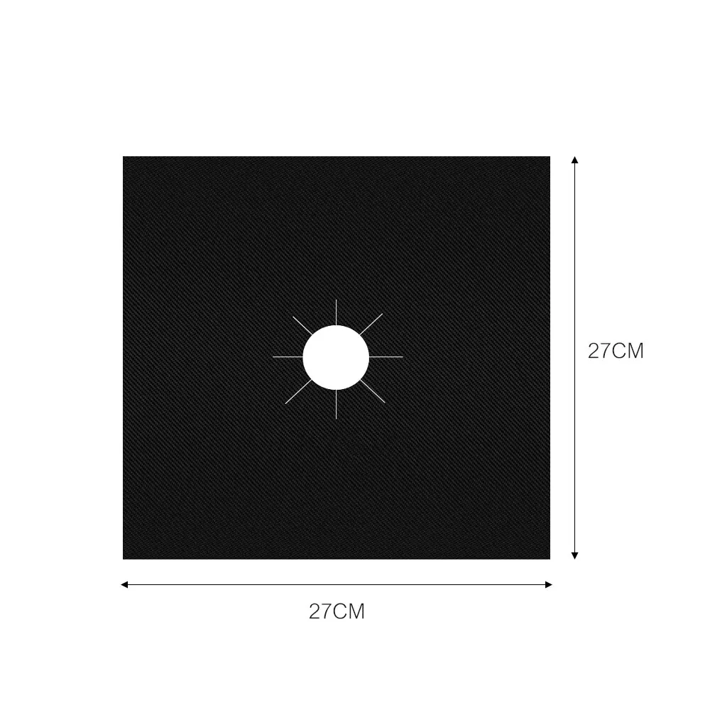 4PCS/set Clean Mat Pad Gas Stove Protectors Cooker Cover Liner Gas Stove Stovetop Protector for Kitchen Cookware Accessories