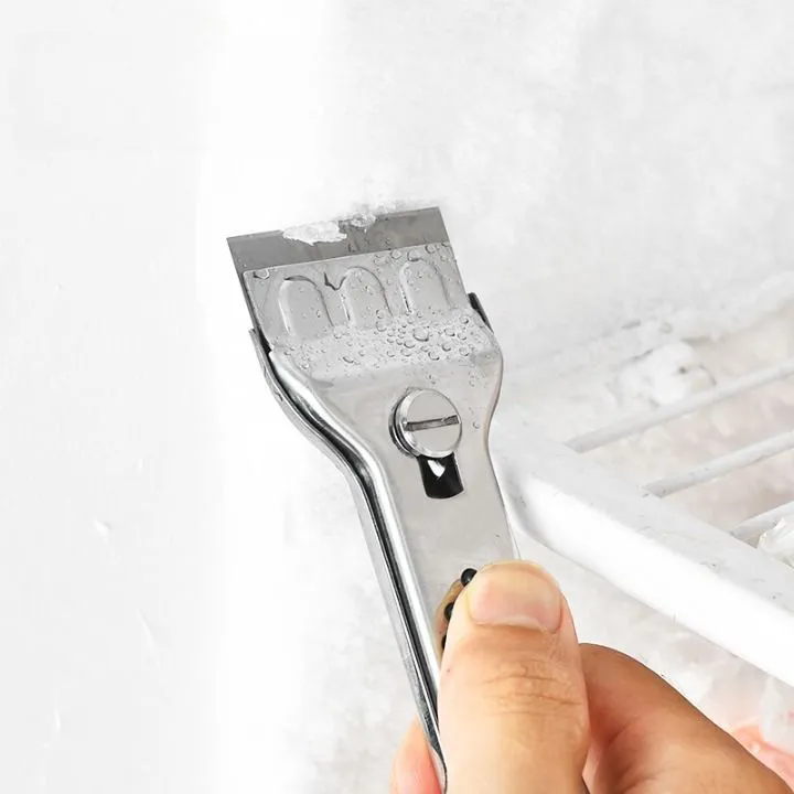 1PC  Multi functional glass cleaning shovel, suitable for wall tiles, kitchen stoves, and household cleaning tools