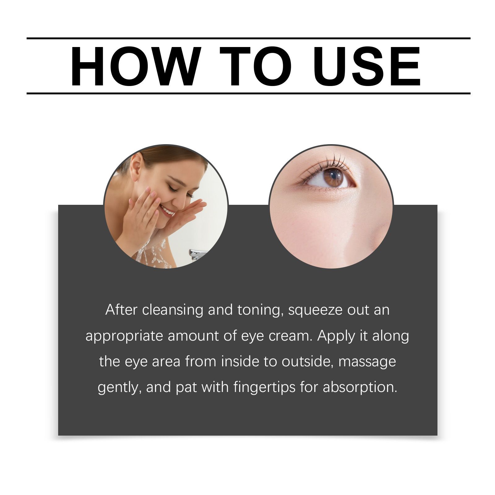 1PC  Eye Cream Removes Dark Circles Tightens The Eyes Lifting Firming And Removing Eye Bags Make Your Eyes More Lively
