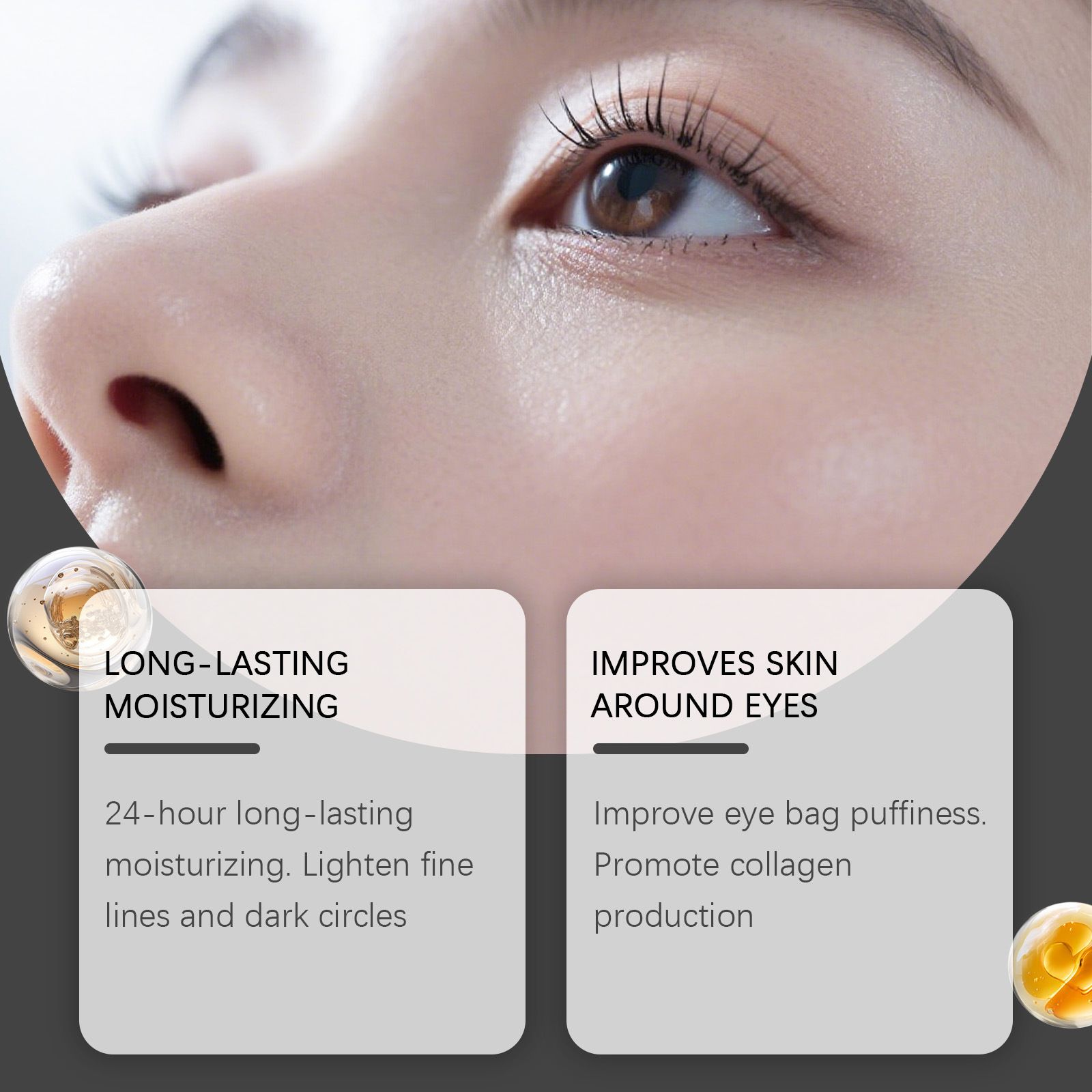 1PC  Eye Cream Removes Dark Circles Tightens The Eyes Lifting Firming And Removing Eye Bags Make Your Eyes More Lively