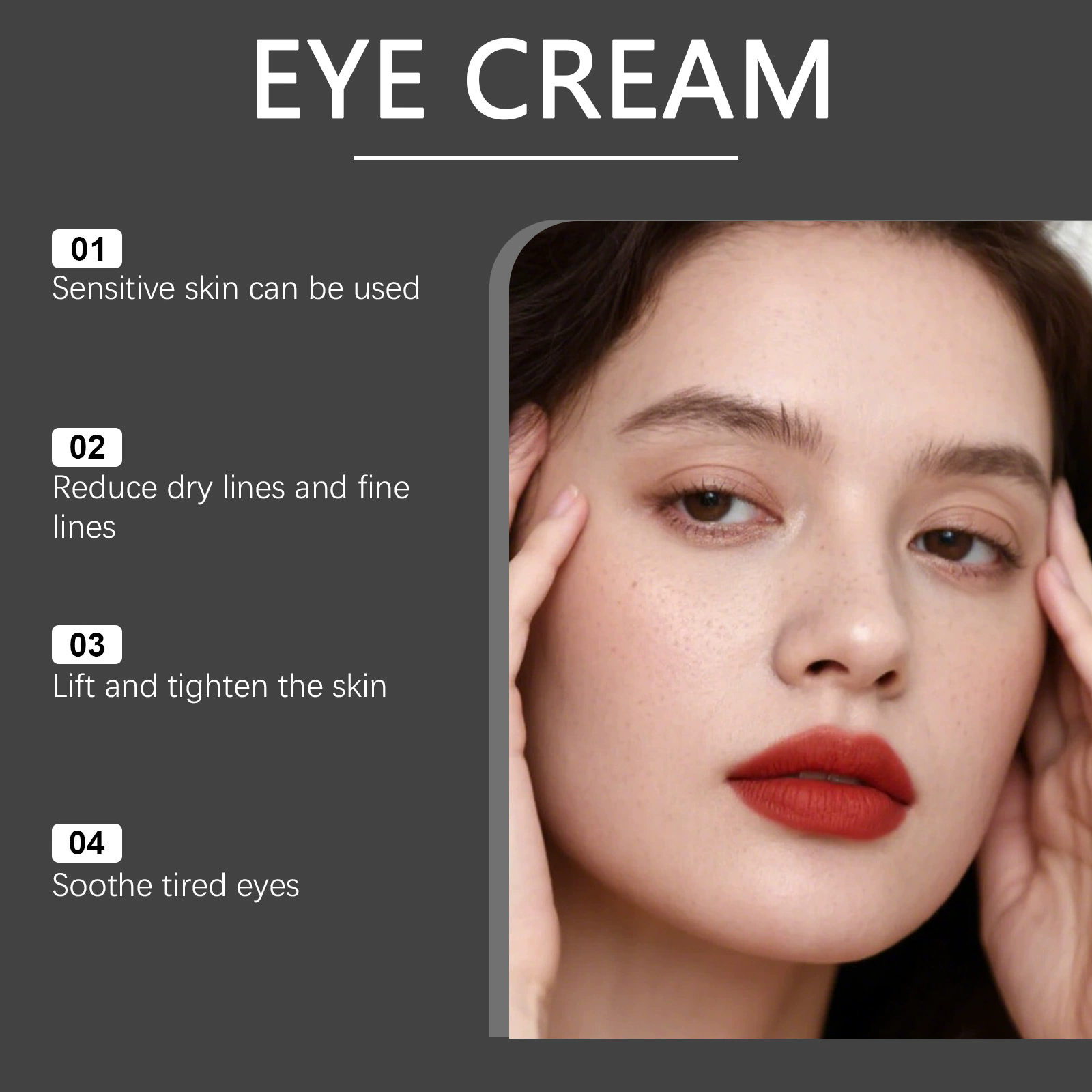 1PC  Eye Cream Removes Dark Circles Tightens The Eyes Lifting Firming And Removing Eye Bags Make Your Eyes More Lively