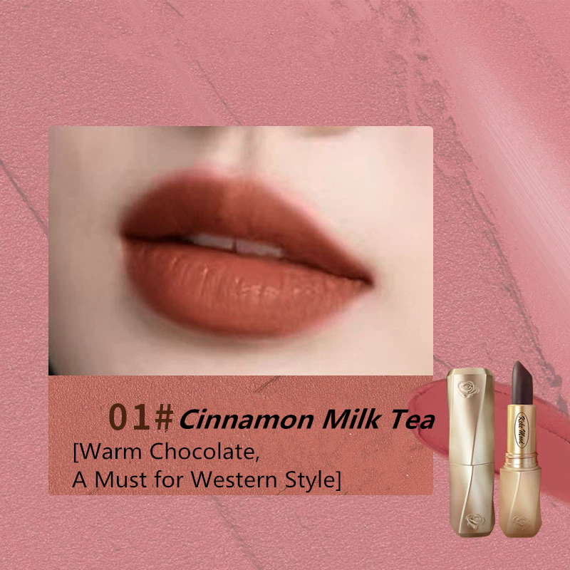 1PC Colored lipstick Moisturizing water gloss mirror lipstick lipstick Waterproof, durable, cup free view 10