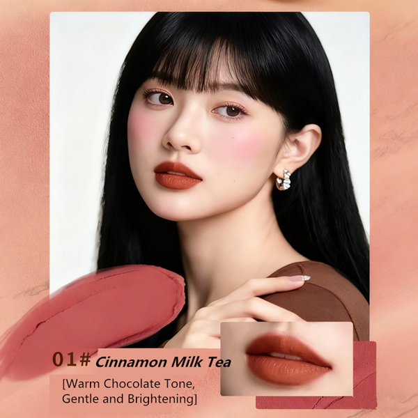 1PC Colored lipstick Moisturizing water gloss mirror lipstick lipstick Waterproof, durable, cup free view 4