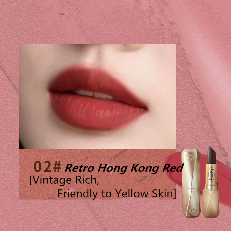 1PC Colored lipstick Moisturizing water gloss mirror lipstick lipstick Waterproof, durable, cup free view 9