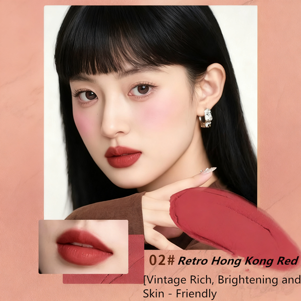 1PC Colored lipstick Moisturizing water gloss mirror lipstick lipstick Waterproof, durable, cup free view 5