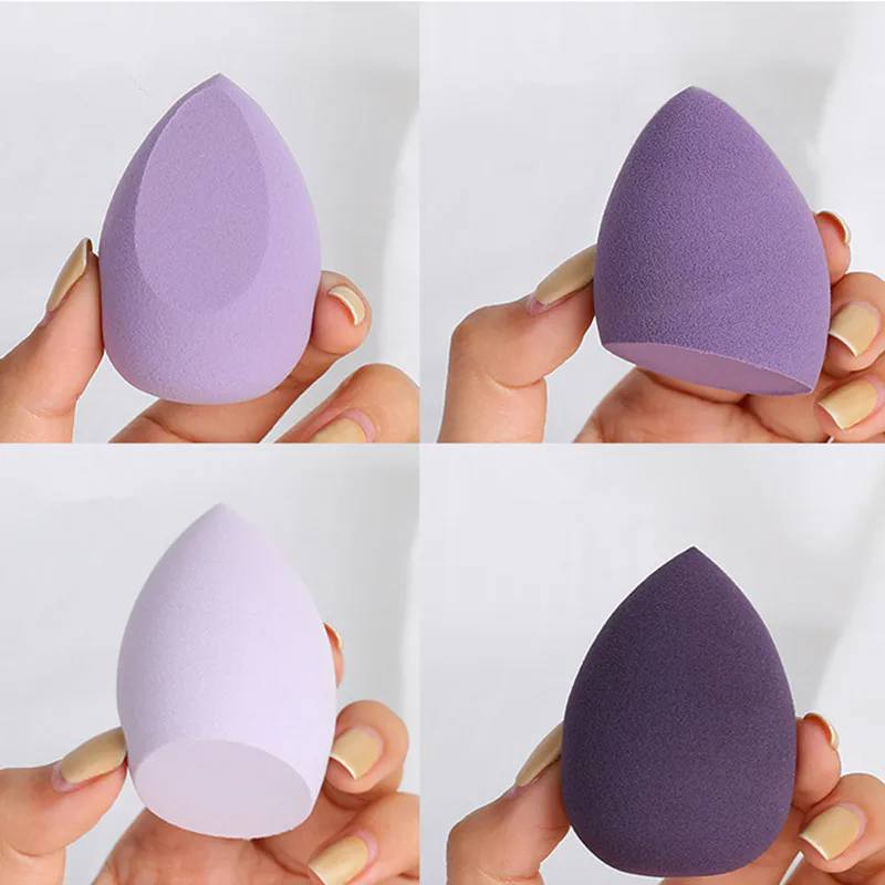 4PCS  Makeup Sponge Blender Beauty Egg Cosmetic Puff Soft Foundation Sponges Powder Puff Women Make Up Accessories Beauty Tools