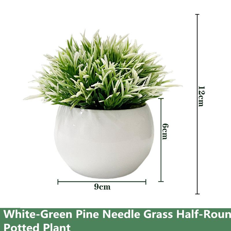 1PCS Artificial Potted Plant Scene Desktop Home Office Shelf Decor Tabletop Landscape Bonsai Wedding Room Party Accessories Vine