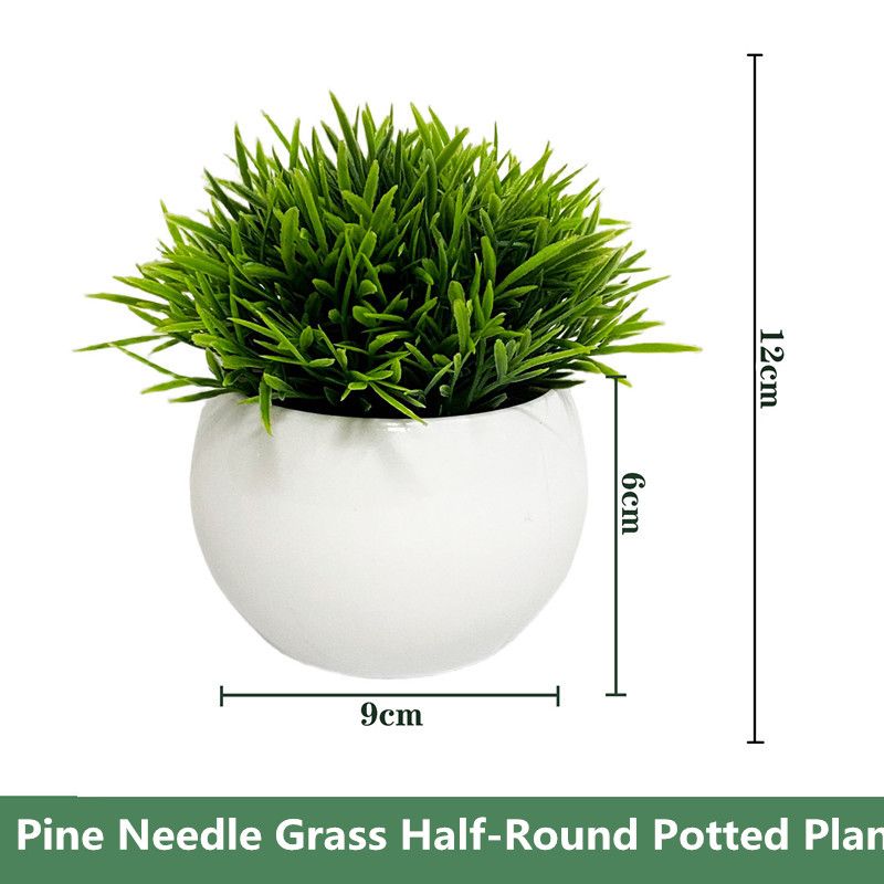 1PCS Artificial Potted Plant Scene Desktop Home Office Shelf Decor Tabletop Landscape Bonsai Wedding Room Party Accessories Vine