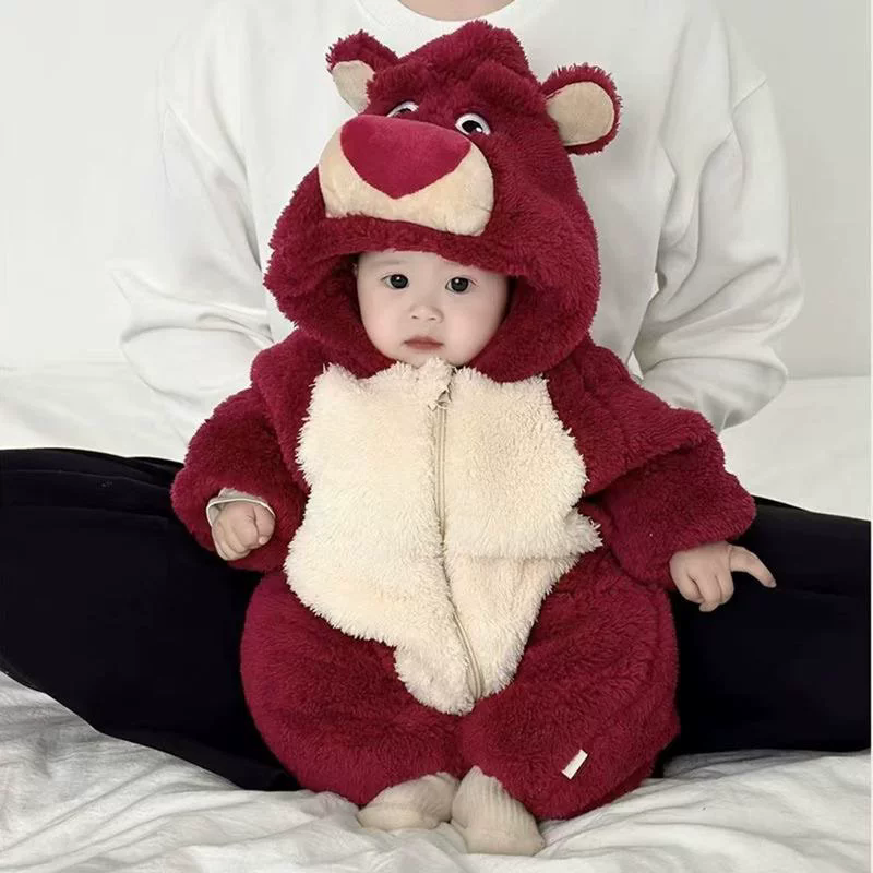 1PC   New Baby Romper Thickness Infant Jumpsuit Clothes Newborn Girls Boys Overalls Winter Autumn 2025