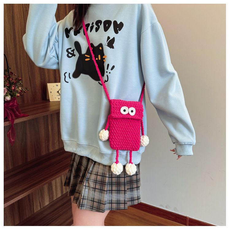 1PC Crossbody Bags for Women Shoulder Bags Mobile Phone Bag Cartoon Purse and Handbags Designer Bag Mother Kids Bag for Girl bag