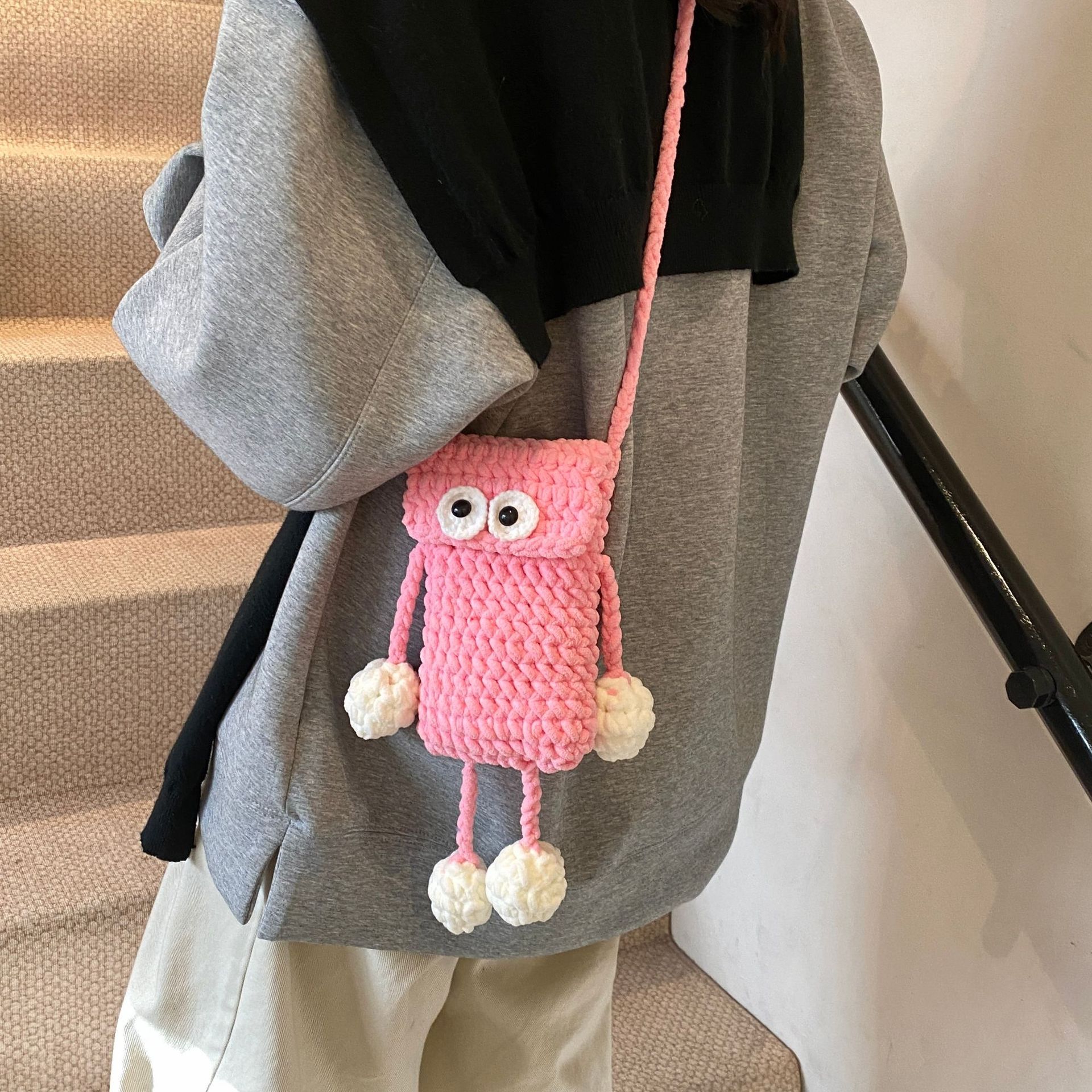 1PC Crossbody Bags for Women Shoulder Bags Mobile Phone Bag Cartoon Purse and Handbags Designer Bag Mother Kids Bag for Girl bag