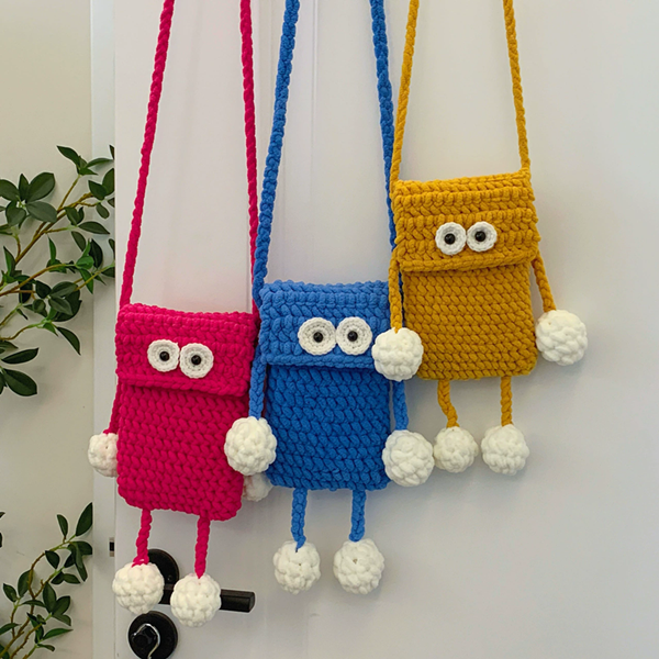 1PC Crossbody Bags for Women Shoulder Bags Mobile Phone Bag Cartoon Purse and Handbags Designer Bag Mother Kids Bag for Girl bag