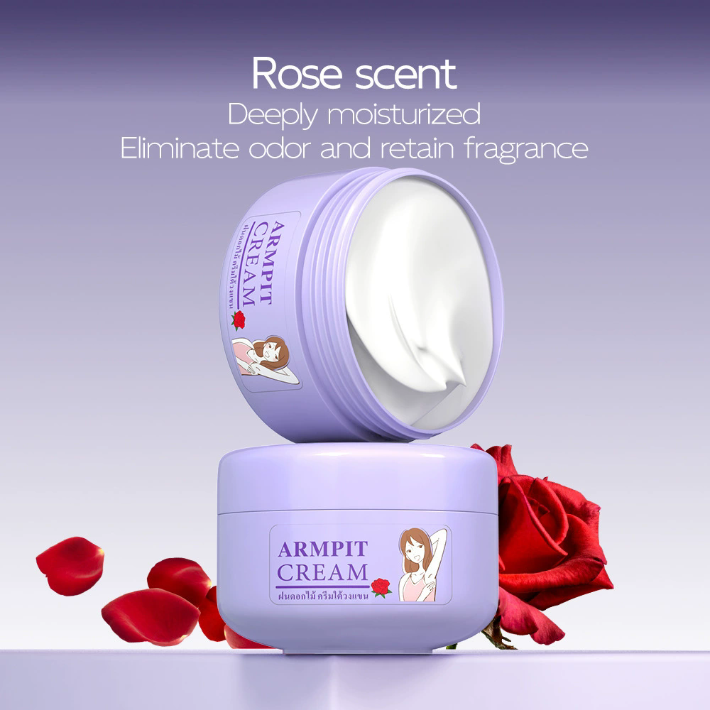 1PCAlluring Solid Perfume Rose Attract Attention Underarm Antiperspirant Refreshing Leaves Long-lasting Fragrance Aloe Fragrance